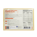 THE PLANTBASE STORE Steamed Buns With Pumpkin Filling (4pcs) 300g (Frozen)