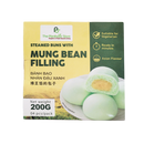 THE PLANTBASE STORE Steamed Buns With Mung Bean Filling (4pcs) 200g (Frozen)