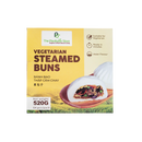 THE PLANTBASE STORE Vegetarian Steamed Buns (4pcs) 520g (Frozen)