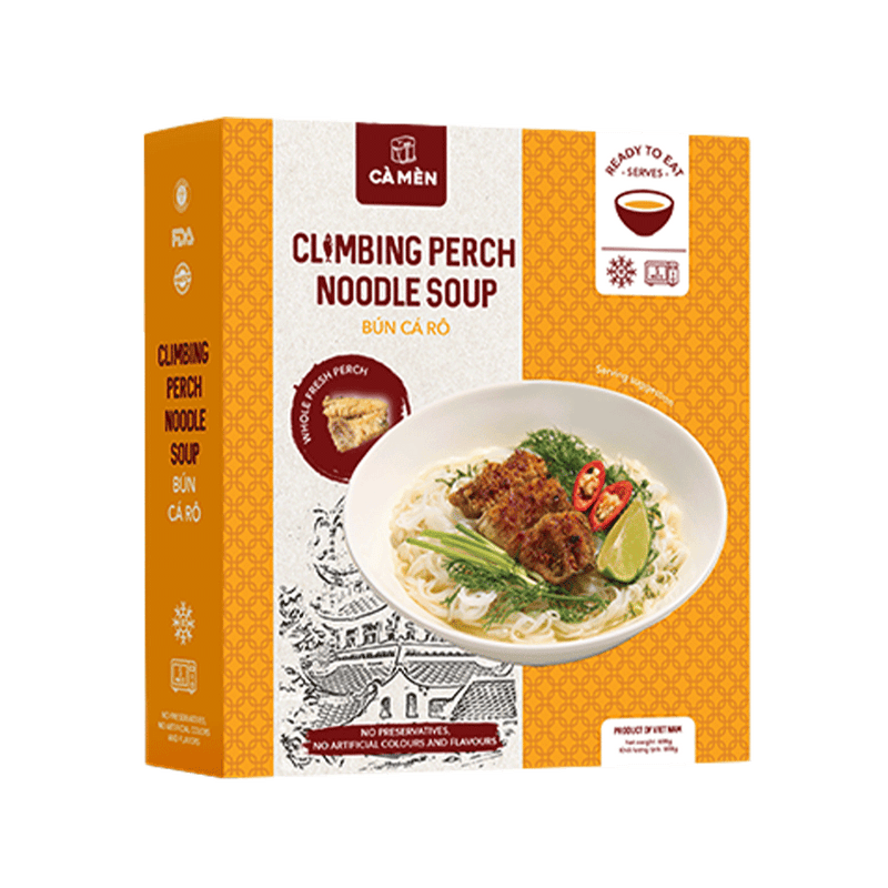 CA MEN Climbing Perch Noodle Soup 698g (Frozen)