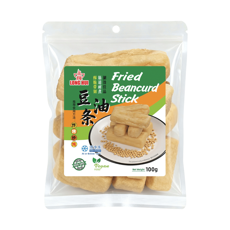 LONGHUI Fried Beancurd Stick 100g (Frozen)