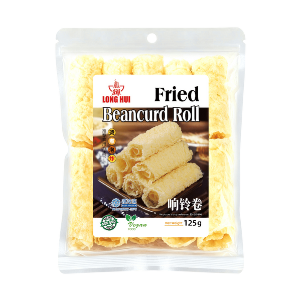 LONGHUI Fried Beancurd Roll (10 pcs) 125g (Frozen)