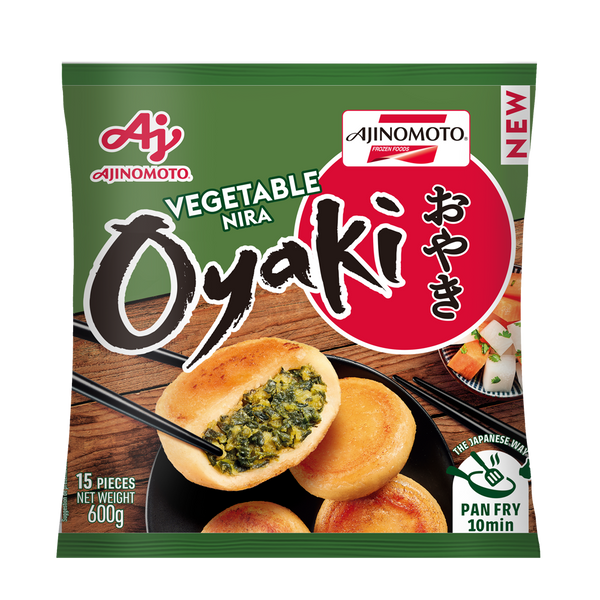 AJINOMOTO Oyaki - Rau củ 600g (Đông lạnh)