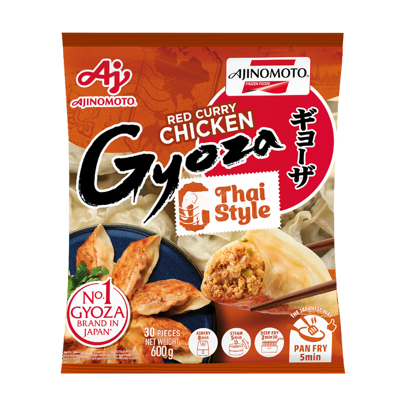 AJINOMOTO Thai Style Red Curry Chicken Gyoza 600g (Frozen)