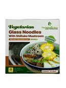 THE PLANTBASE STORE Vegetarian Glass Noodles With Shiitake Mushroom 400g (Frozen)