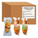 KIM SON Mixed Combo - Vietnamese Breads (Fish & Shrimp & Vegetarian) (Frozen) (Case 24)