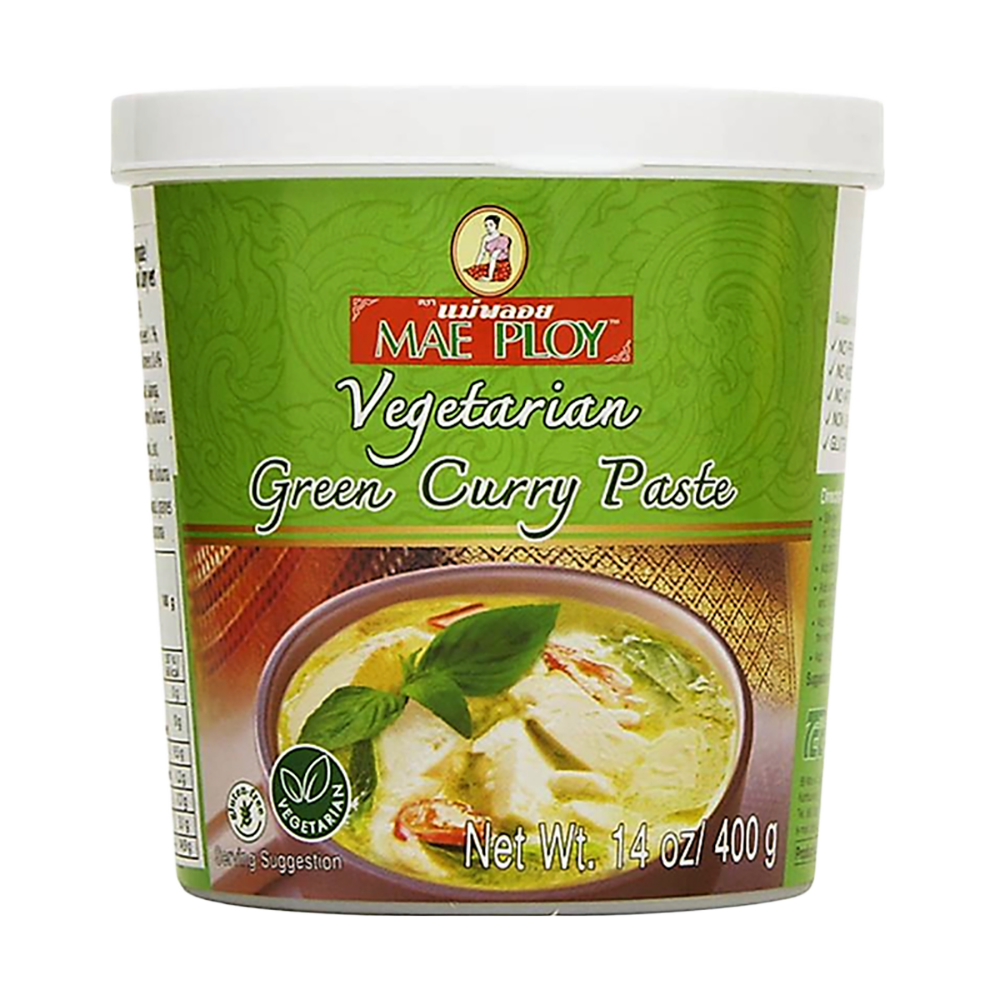 Mae Ploy Vegetarian Green Curry Paste 400g - Longdan Official