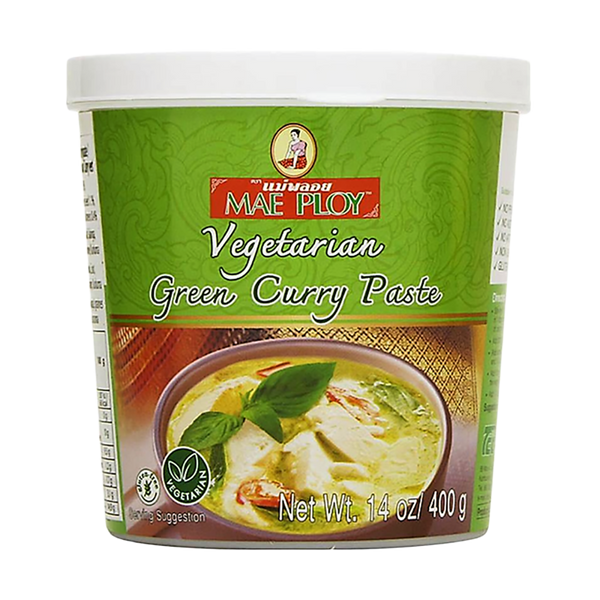 Mae Ploy Vegetarian Green Curry Paste 400g - Longdan Official