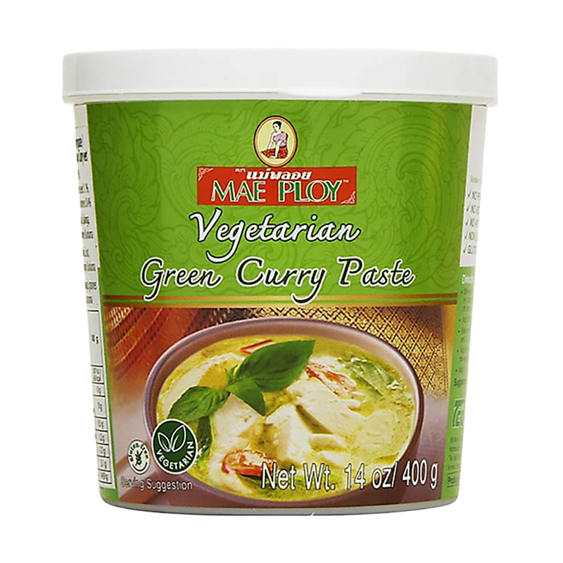 Mae Ploy Vegetarian Green Curry Paste 400g - Main Image