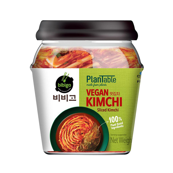 CJ BIBIGO Plantbased Sliced Cabbage Kimchi (Jar) 500g