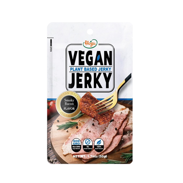 Hoya Vegan Jerky- Smoky Bacon Flavour 50g