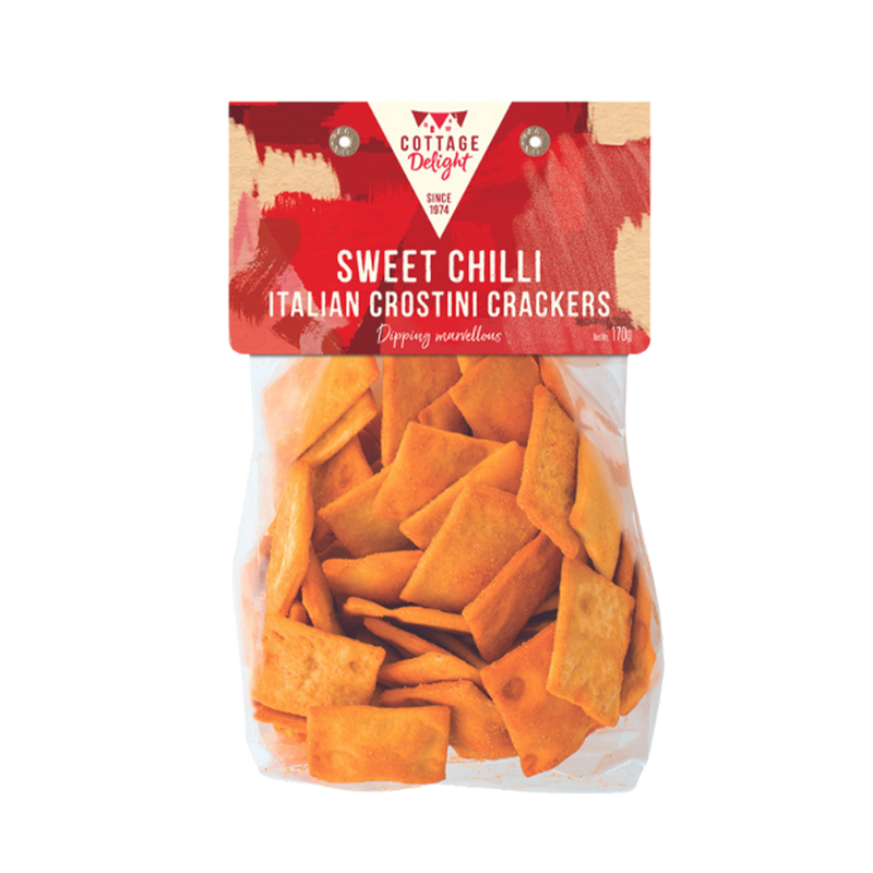 COTTAGE DELIGHT Sweet Chilli Italian Crostini Crackers 170g - Longdan Official