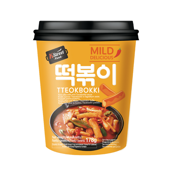 K STREET FOOD Tteokbokki Mild Flavor 178g