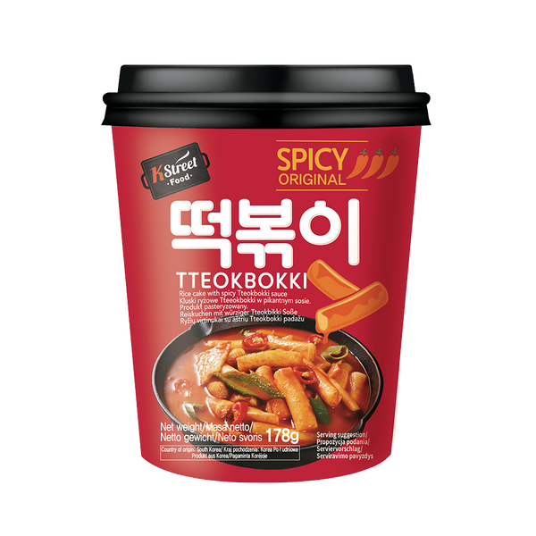 K STREET FOOD Tteokbokki Spicy Flavor 178g