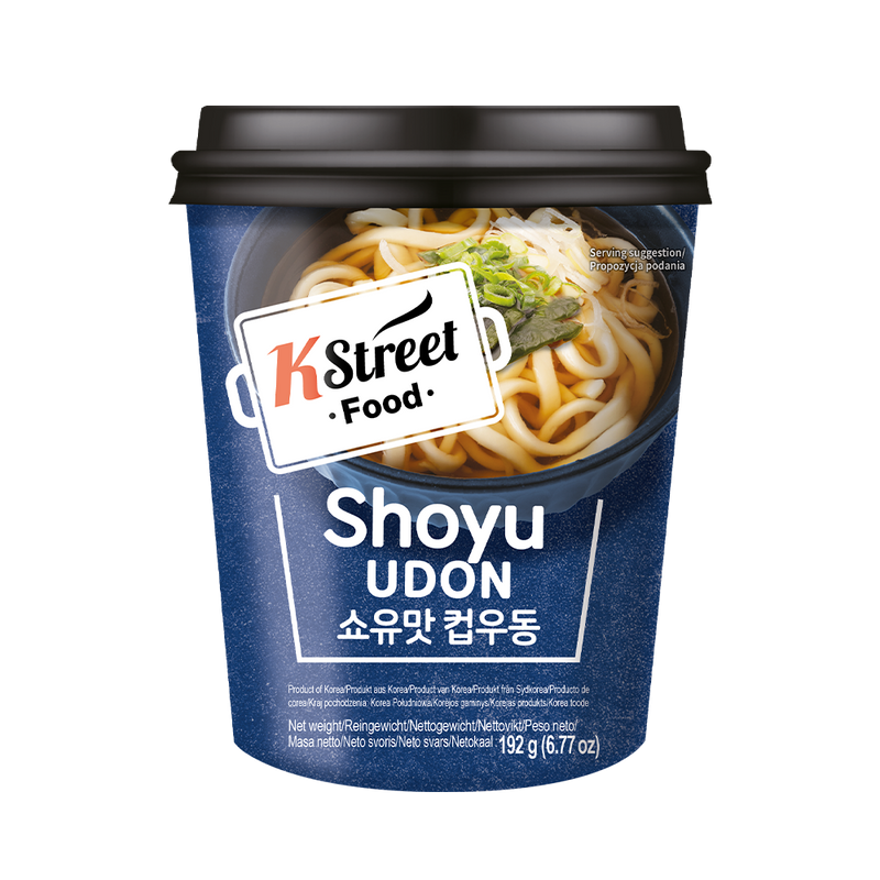 K Street FOOD カップうどん 醤油味 192g