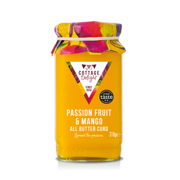 COTTAGE DELIGHT Passion Fruit & Mango All Butter Curd 310g - Longdan Official