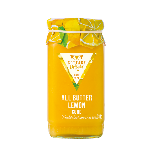COTTAGE DELIGHT All Butter Lemon Curd 310g - Longdan Official