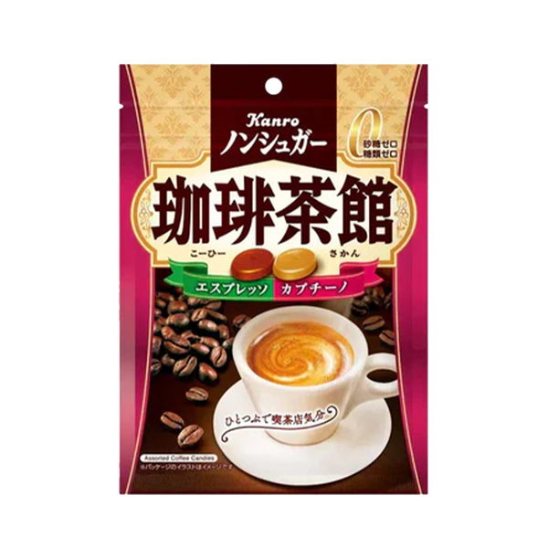 KANRO No Sugar Coffee Candy 72g