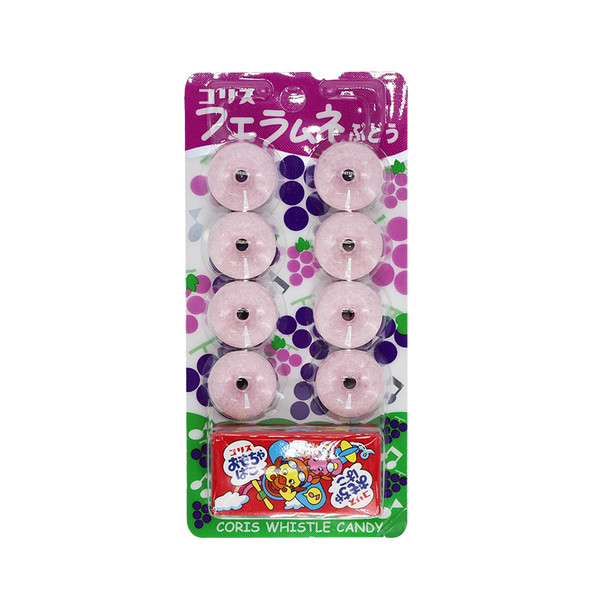 CORIS Whistle Ramune Candy Grape Flavor 22g