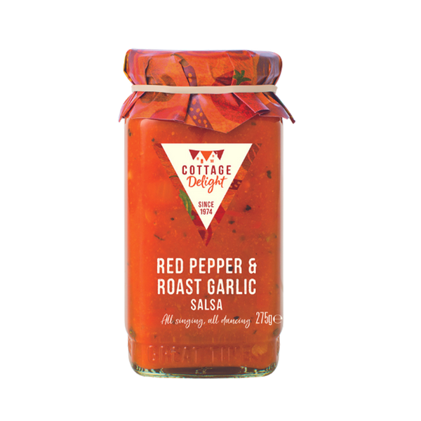 COTTAGE DELIGHT Red Pepper & Roast Garlic Salsa 275g - Longdan Official