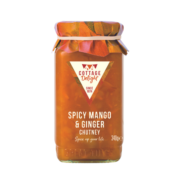 COTTAGE DELIGHT Spicy Mango & Ginger Chutney 340g - Longdan Official