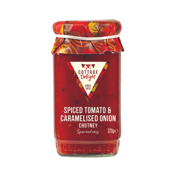 COTTAGE DELIGHT Spiced Tomato & Caramelised Onion Chutney 320g - Longdan Official