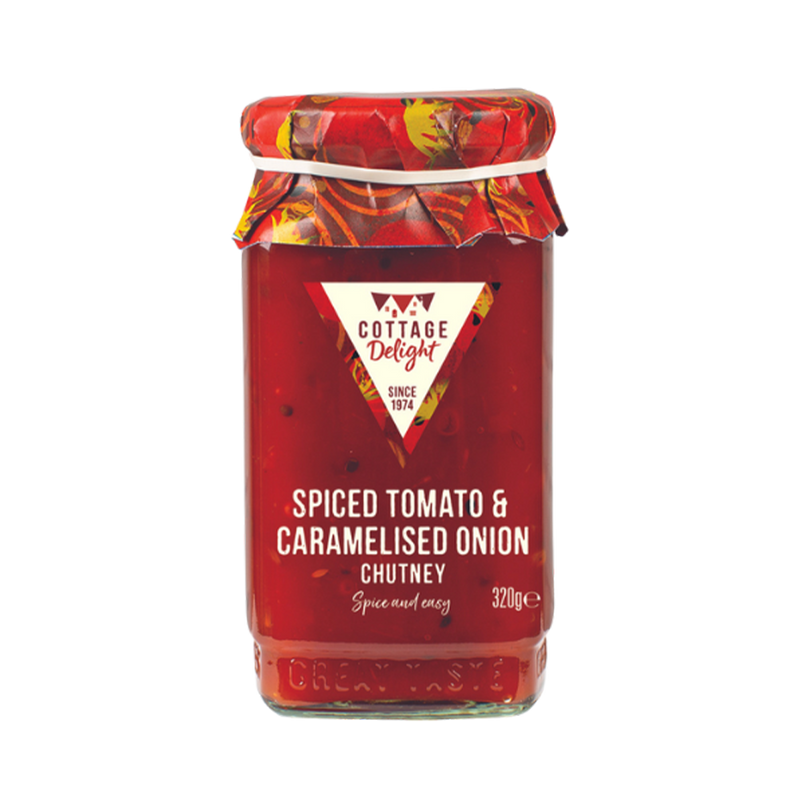 COTTAGE DELIGHT Spiced Tomato & Caramelised Onion Chutney 320g - Longdan Official