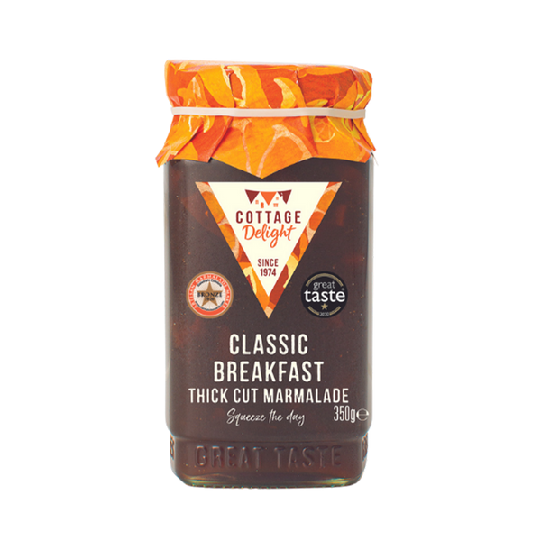 COTTAGE DELIGHT Classic Breakfast Thick Cut Marmalade 350g - Longdan Official