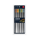 KAYI Iced Amber Alloy Chopsticks 24.3cm 5P