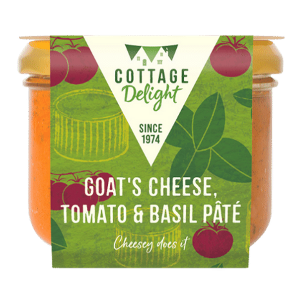 COTTAGE DELIGHT Goat's Cheese Tomato & Basil Pate 180g - Longdan Official