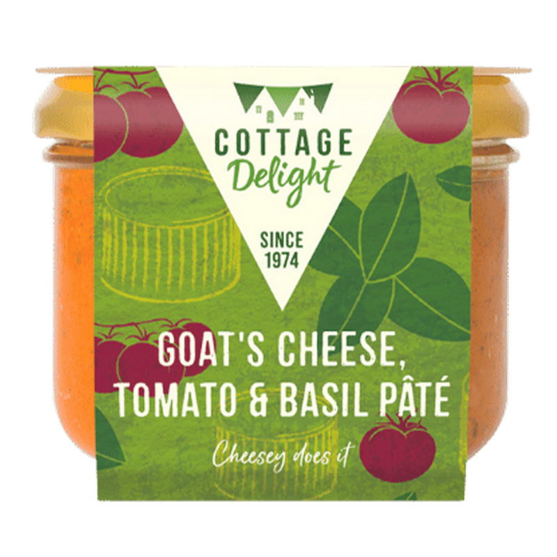 COTTAGE DELIGHT Goat's Cheese Tomato & Basil Pate 180g - Longdan Official