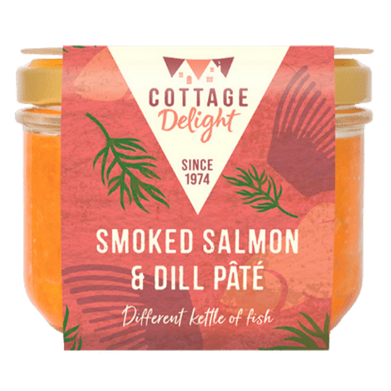 COTTAGE DELIGHT Smoked Salmon & Dill Pate 180g - Longdan Official