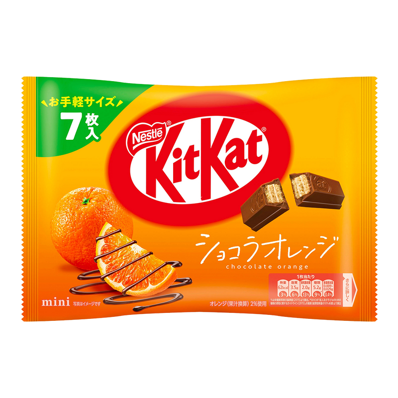 KITKAT Chocolate Orange Flavour Mini 81.2g