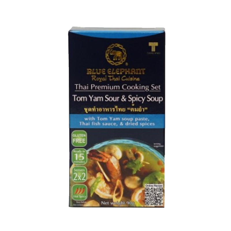 BLUE ELEPHANT Thai Cooking Set Tom Yam Soup 90g - Longdan Official