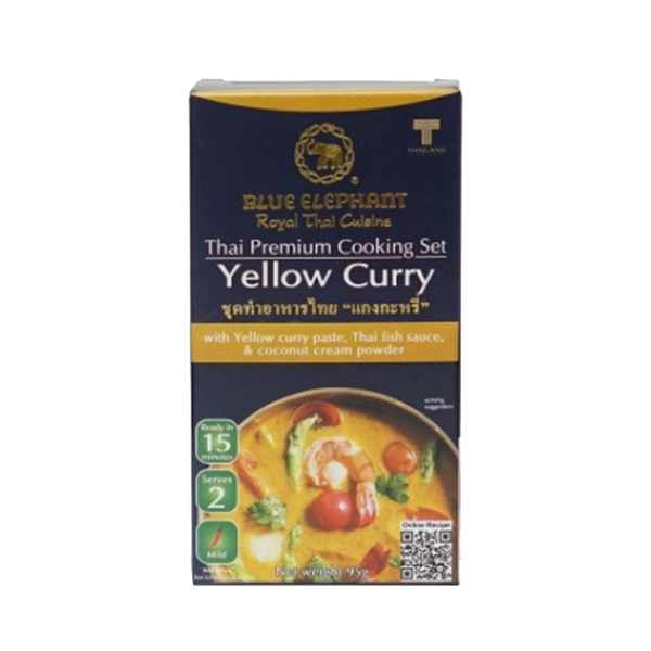 BLUE ELEPHANT Thai Cooking Set Yellow Curry 95g - Longdan Official