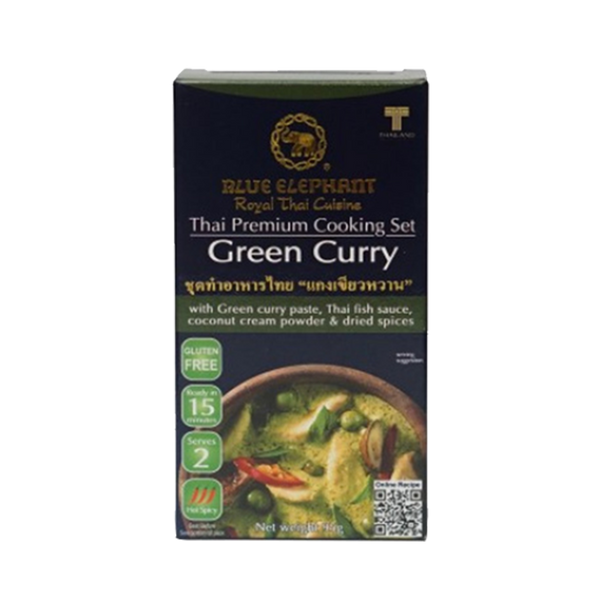 BLUE ELEPHANT Thai Cooking Set Green Curry 95g - Longdan Official