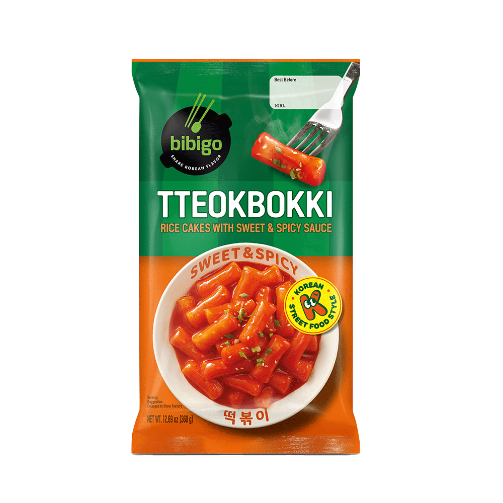CJ BIBIGO Tokpokki Pouch Sweet & Spicy 360g