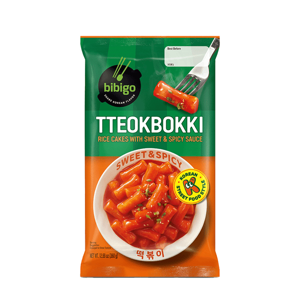 CJ BIBIGO Tokpokki Pouch Sweet & Spicy 360g