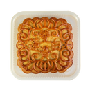 BEAUTIFUL BUTTERFLY Mooncake White Lotus With Double Yolks - Taro Flavor 180g