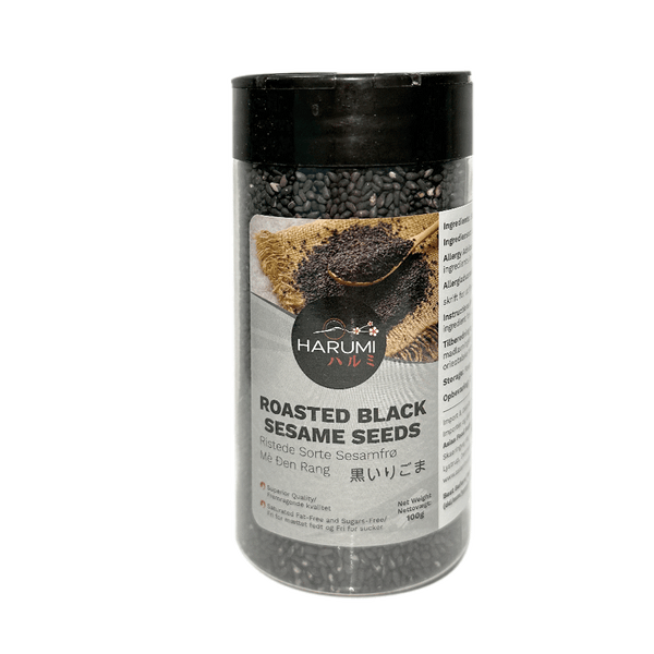 HARUMI Roasted Black Sesame Seeds 100g - Longdan Official