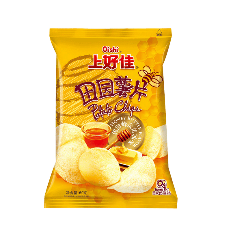 OISHI Potato Chips Honey Butter Flavor 55g