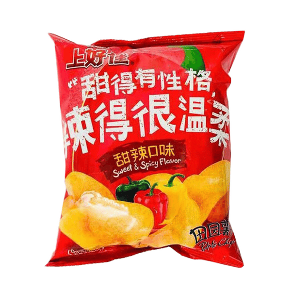 OISHI Potato Chips Barbecue Flavor 50g