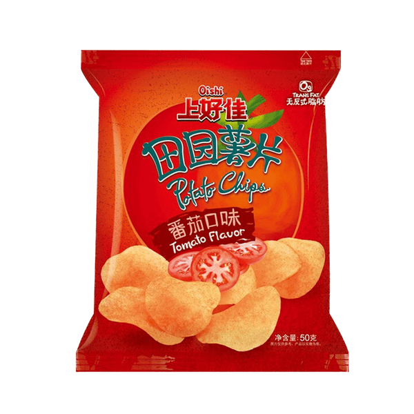 OISHI Potato Chips Tomato Flavor 50g