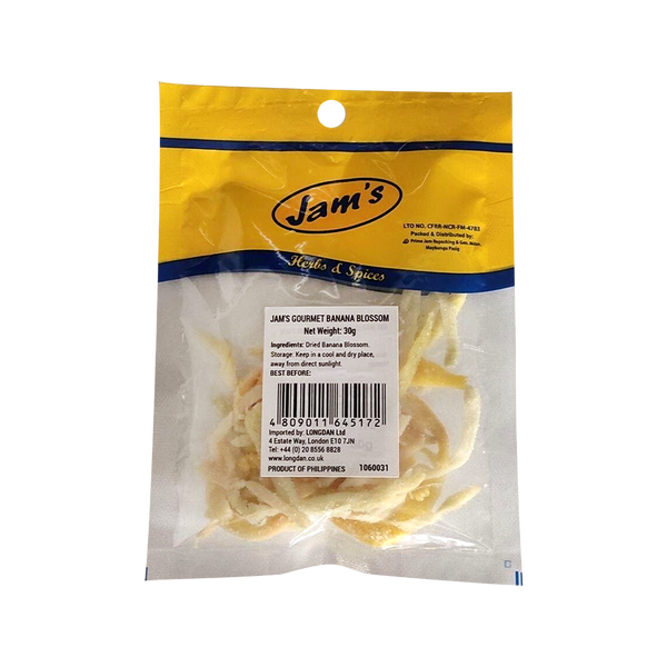 Jam's Gourmet Banana Blossom 30g - Longdan Official Online Store