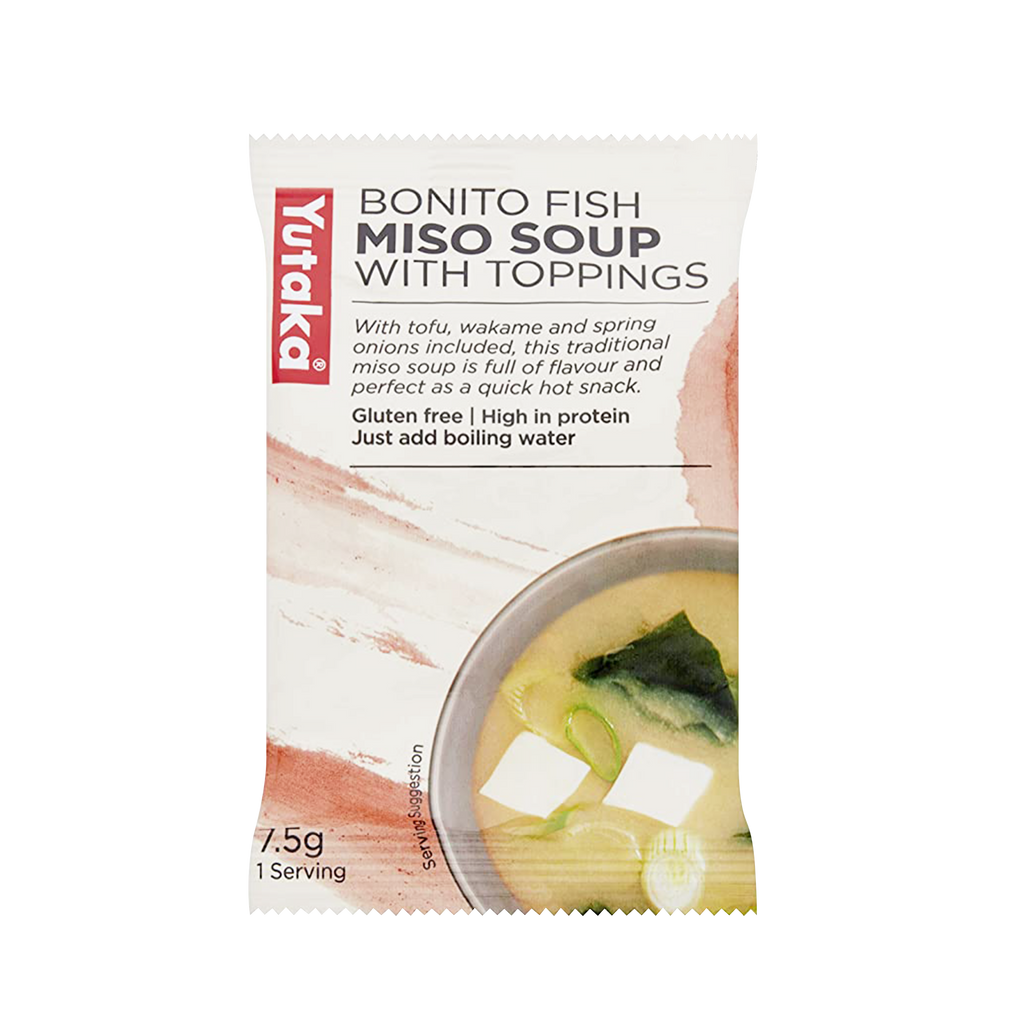 Yutaka Instant Miso Soup – Bonito 7.5g - Longdan Official
