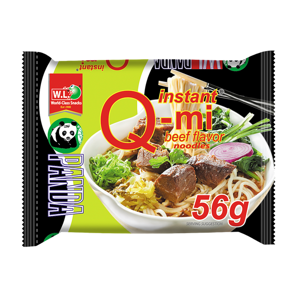 WL Panda Q-Mi Instant Noodles Beef 56G - Longdan Official Online Store