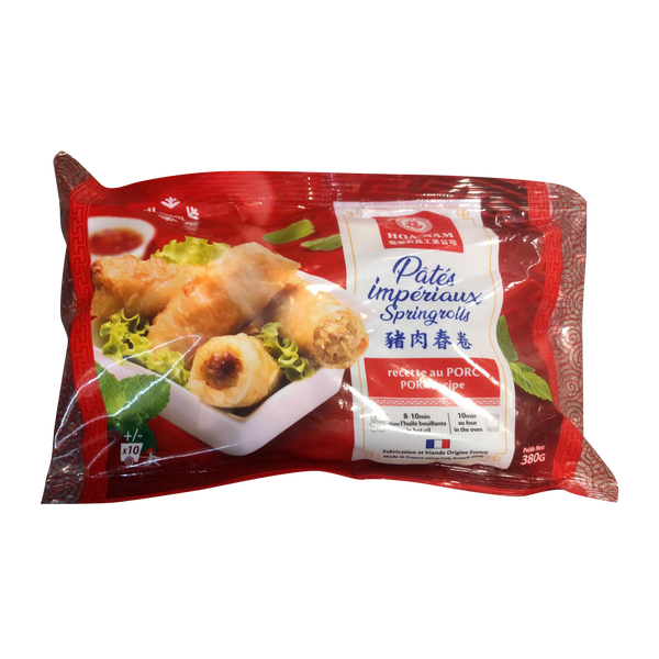 Hoa Nam Pork Spring Roll / Cha Gio Heo 380g (Frozen) - Longdan Official Online Store