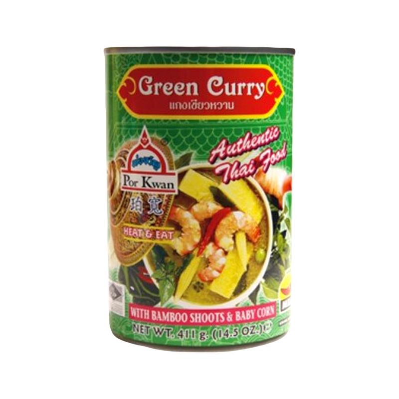POR KWAN Can Green Curry Soup 411g