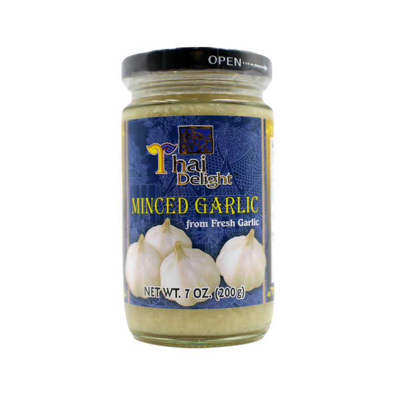 THAI DELIGHT Minced Garlic 200g - Longdan Official