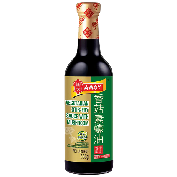 AMOY Vegetarian Stir-Fry Sauce With Mushroom 555g - Longdan Official Online Store